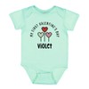 TATY Kids My First Valentine's Day Violet Baby Infant One