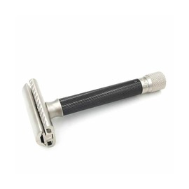 Parker Safety Razor Variant Adjustable Safety Razor - Graphite Handle, 1 Razor