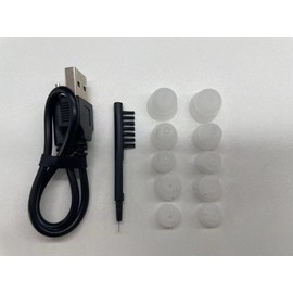 Lentorgi D59 Accessories Including Ear Domes, Cleaning Brush, USB Cable