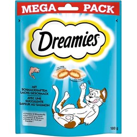 DREAMIES Portion Bag with Salmon 1 x 180 g