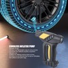 Car Cordless Air Pump Portable Efficient Digital Display Handheld Tire