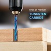HQMaster Extra Long Spiral Router Bit Upcut 1/4 Inch Shank