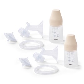 Spectra - Premium Breast Milk Pump Accessory Kit with Baby Bottles - Large 28mm - Breast Pump Accessories - 2 Pack
