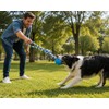 PETS&MORE Pelota con Cuerda Azul