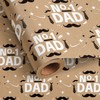 Vnaaem Kraft Fathers Day Wrapping Paper Roll for Dad Men
