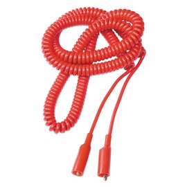 OTC 3903 24' Extra Long Coiled Cord Jumper Lead with Alligator Clips