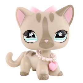 diylpshome miniature shorthair cat kitten toy pet figure cat and dog kids gift:_shorthair cat #2291