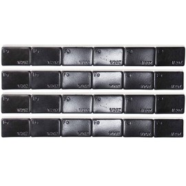 ACCRETION 1/2 Oz Black Adhesive Backed Wheel Weights (12 Oz Pack)