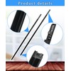 LH and RH Car Outer Door Window Moulding Trim Weatherstrip