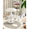 Le&amp;Me [Sisihosi] Le&amp;Me pebble double-sided leather table mat, dark gray