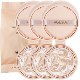 Age 20's Essence Cover Pact ID ID Dia Edition No. 23 Refill x 3 / 에이지투웨니스 에센스 커버팩트 ID 아이디 다이아에디션 23호 리필x3개