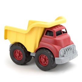 Green Toys Eco-Friendly Green Toys Dump Truck Durable Bright Red Yellow Learning Toy