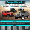 4 Door Hinge Assembly Kits Compatible with 2007-2018 Jeep Wrangler