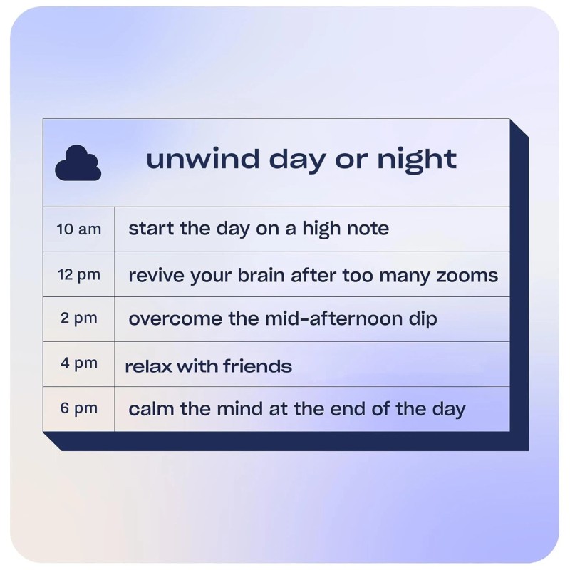 Recess Mood Magnesium Beverage, 12oz Cans, 12-Pack Variety for Elevated