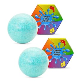 Bath Jumbo SPRUDELS Bath Bombs for Kids with Surprise Toy. 2 Pack for Boys and Girls. for 3+ Years Old Kids.