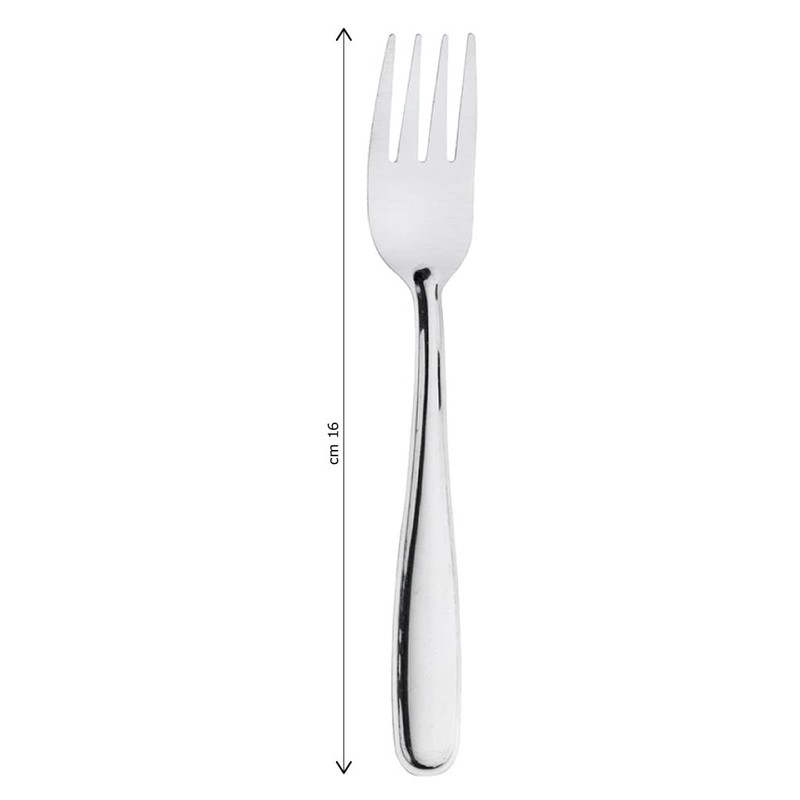 Pintinox Stainless Steel Forks, Nickel Free, Dishwasher Safe, Reusable or