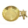 VRINDAVANBAZAAR.COM Pure Brass Vastu Fengshui Tortoise/Turtle with Plate for Goodluck-