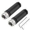 sourcing map 2Pcs 4 Pin M8 Female Aviation Connector Wire