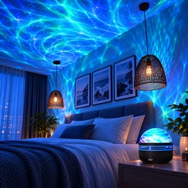 LED Galaxy Projector for Room Ambiance – Colorful Swirling Sky Night Light for Bedroom, Kids’ Room, Parties & Home Decor