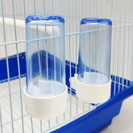 BPS BPS-102838 Large Parrot Rabbit Cage Feeding Bowl, Small, Length 9.7 cm, Set of 2
