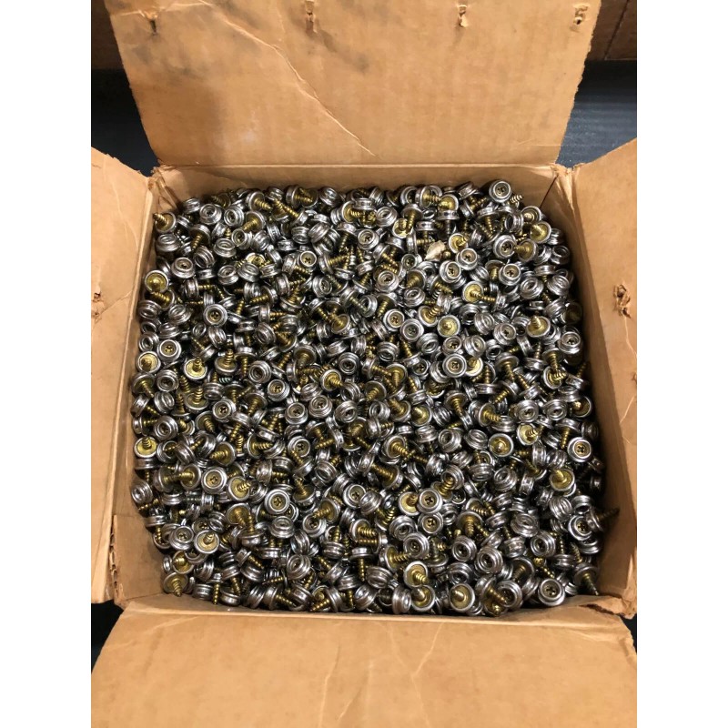 CARR FASTENER (1000) CARR FASTENER Nickel, 3/8", Studs Snap Fastener,