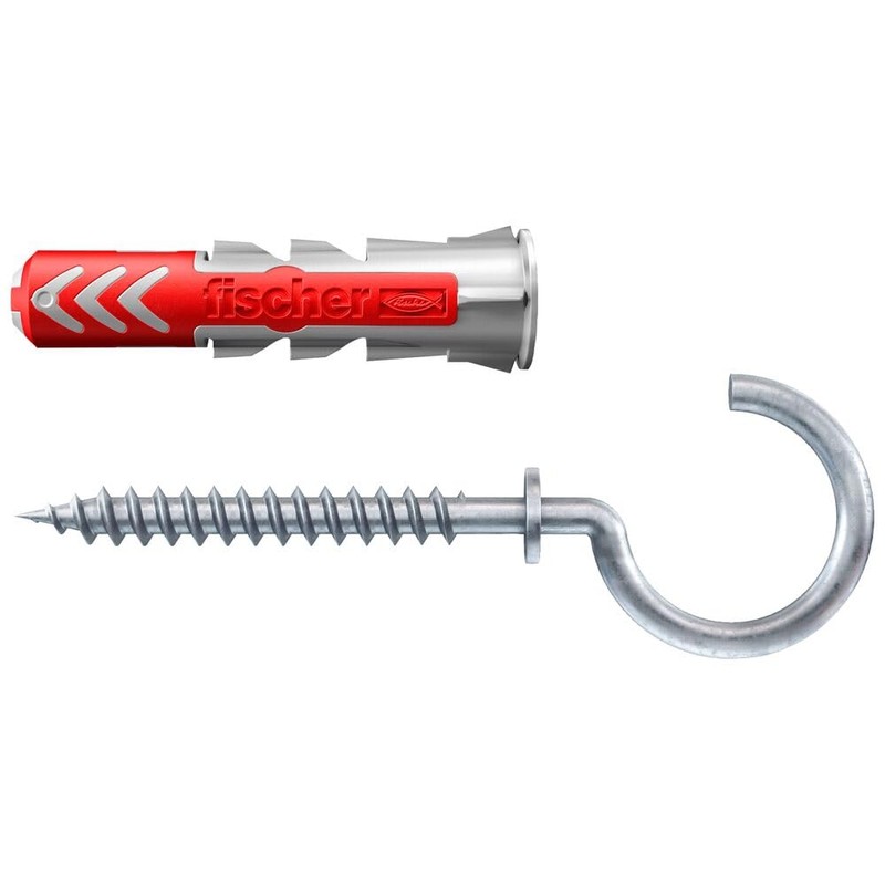 fischer Professional DuoPower Box with Hooks, Dowel Box with 70