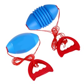 SUPVOX 2 Pcs Sliding Ball Game Fitness for Hand Eye Coordination Arm Strength for Indoor Outdoor Fun Includes Smooth Textured Balls Random Color