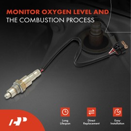 A-Premium - Sensor de oxígeno O2 compatible con Ford F-150/Expedition 2018-2021, Mustang 2018-2022, Transit Connect 2019-2021 y Lincoln Navigator 2019-2021, 2.0L 2.3L 3.5L, downstream, juego de 2 piezas
