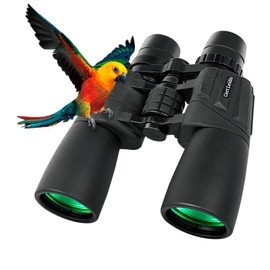 10-30x50 Zoom Binoculars for Adults High Power, Low Light Night Vision, BAK4 Prism with FMC Lens, Waterpoof, HD Professional Binoculars for Bird Watching, Hunting, Outdoor, Hiking