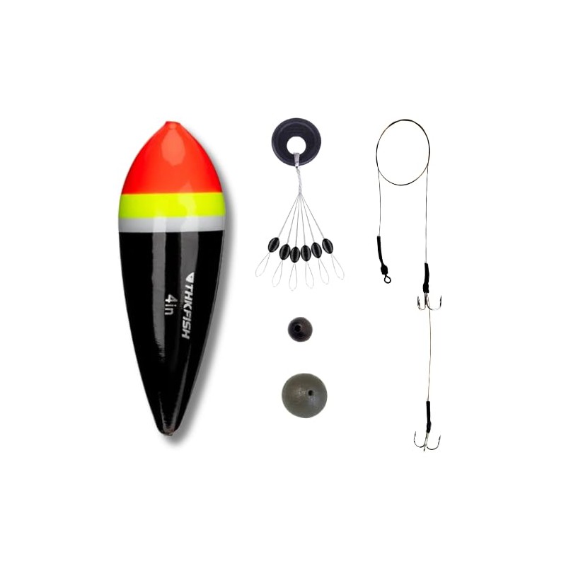 Pike Dead Bait Float x2 Rigs Fishing Kit Including Trace