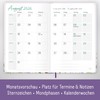 Häfft® Large Print Calendar 2026 with Extra Large Font &