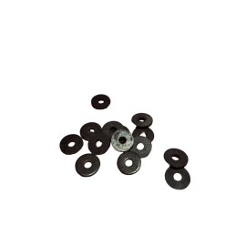 Unbranded/Generic 100 HD Black Snare Swivel Washers Snaring Snares Cable Coyote Bobcat Beaver