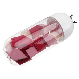 Healeved 15pcs Reusable Makeup Powder Puff for Daily Use Rhombus Shaped Foundation Sponge for Even Application Soft and Lightweight Blending Tools for Makeup and Professionals