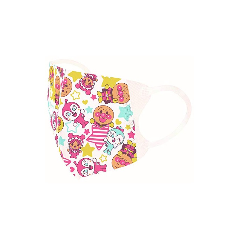 First 3D Mask Anpanman Everyone and Star Pattern
