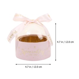 CALLARON 2 PCS Candy Box Sweet Bucket Wrapping Bucket Case Party Bucket Portable Bucket Portable Candy Case Carrier