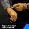 Winter Leather Work Gloves, Warm Thinsulate Lining for Cold Weather