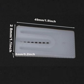 Furniture Leveling Shims-Furniture Levelers, Plastic Shims,Level Wedge for Home Furniture, Toilet, Bed, Restaurant Table (40)