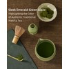 ZENS 5Pcs Japanese Matcha Set, Matcha Tea Ceremony Kit Includes