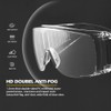 Trocent Protective Glasses, Protective Goggles, Anti-Fog, Prevention, Safe, Dustproof, Shockproof,