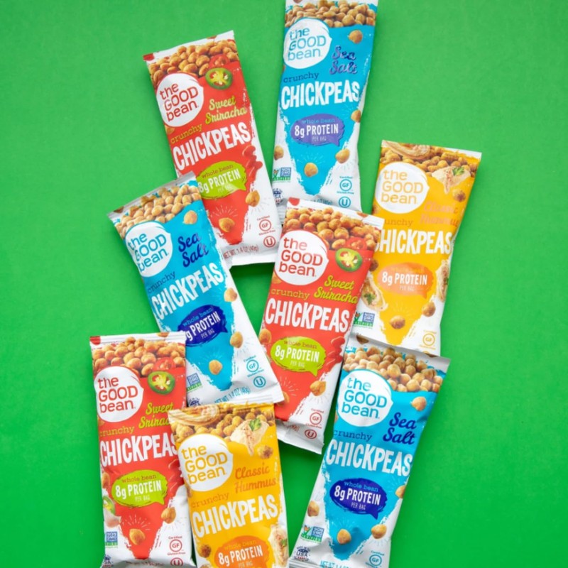 The Good Bean Crunchy Chickpeas - Classic Hummus - (10