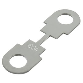 SeKi Blade Fuses 60 A; Blade Fuse Strips TFS00 up to 32 V, Strip Fuse for Car, Motorhome, HiFi Pack of 5