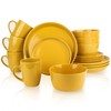 GOOD ALWAYS Plates and Bowls Sets, 16 Pieces Dinnerware Sets,