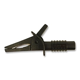 Crocodile Clip, Black, 25MM, Alligator Clips Connectors, Qty X 1 | FCR7940