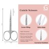 Nail Scissors Curved - Professional Stainless Steel Grooming scissors for