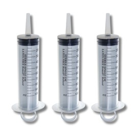 Romed Blister Syringe 100 ml Economy Pack of 3 Sterile Packed Disposable Syringe