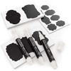 Arteza 150 Chalkboard Labels for Jars, Spice Jar Labels with