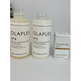 Olaplex No.4 Bond Maintenance Shampoo - 8.5oz ,conditioner No. 5 Oil bond No. 7