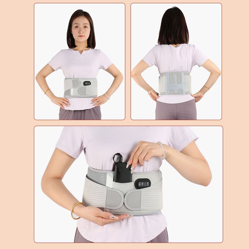 Heating Massage Waist Belt 3 Gear Temperature Massage Force and