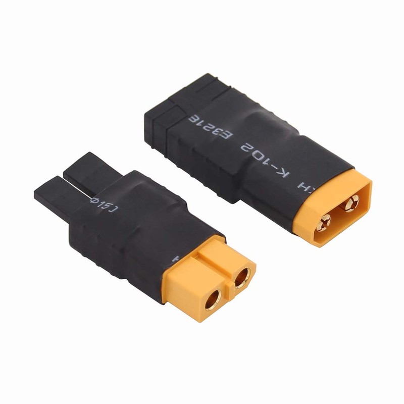 OliRC 4pcs XT60 XT-60 to Traxxas TRX Style Male Female