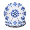 Le Cadeaux Melamine 11 inch Dinner Plate Set of 4,